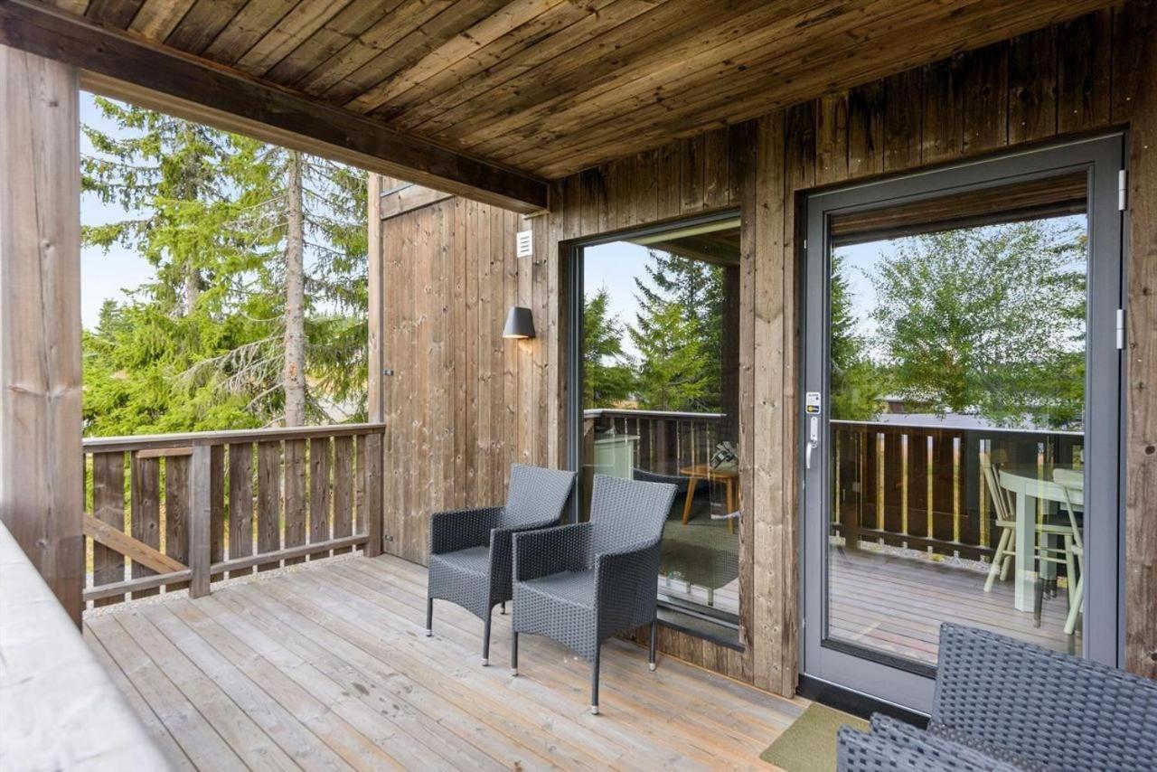 Modern Ski-In Out Apartment At Sjusjoen Bagian luar foto