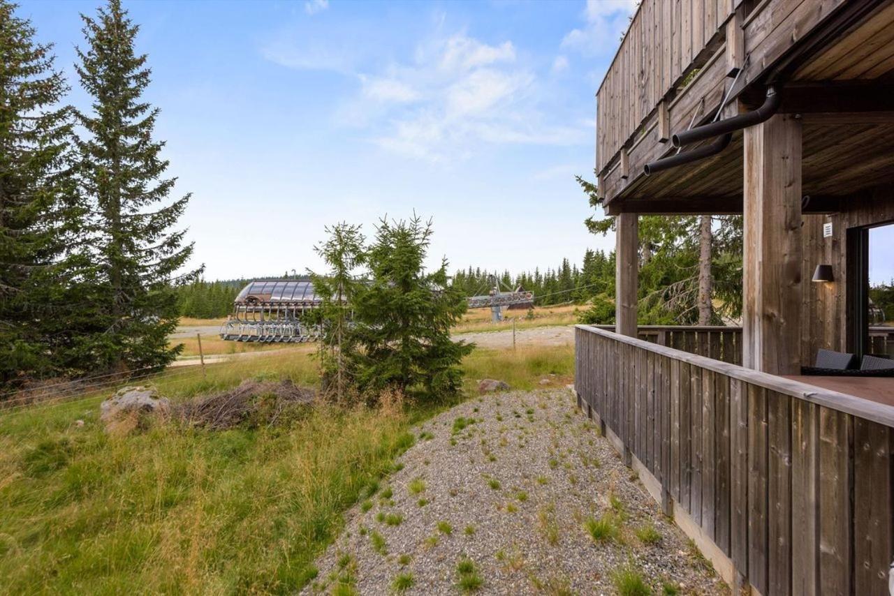 Modern Ski-In Out Apartment At Sjusjoen Bagian luar foto