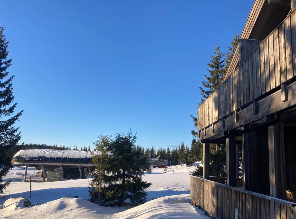 Modern Ski-In Out Apartment At Sjusjoen Bagian luar foto