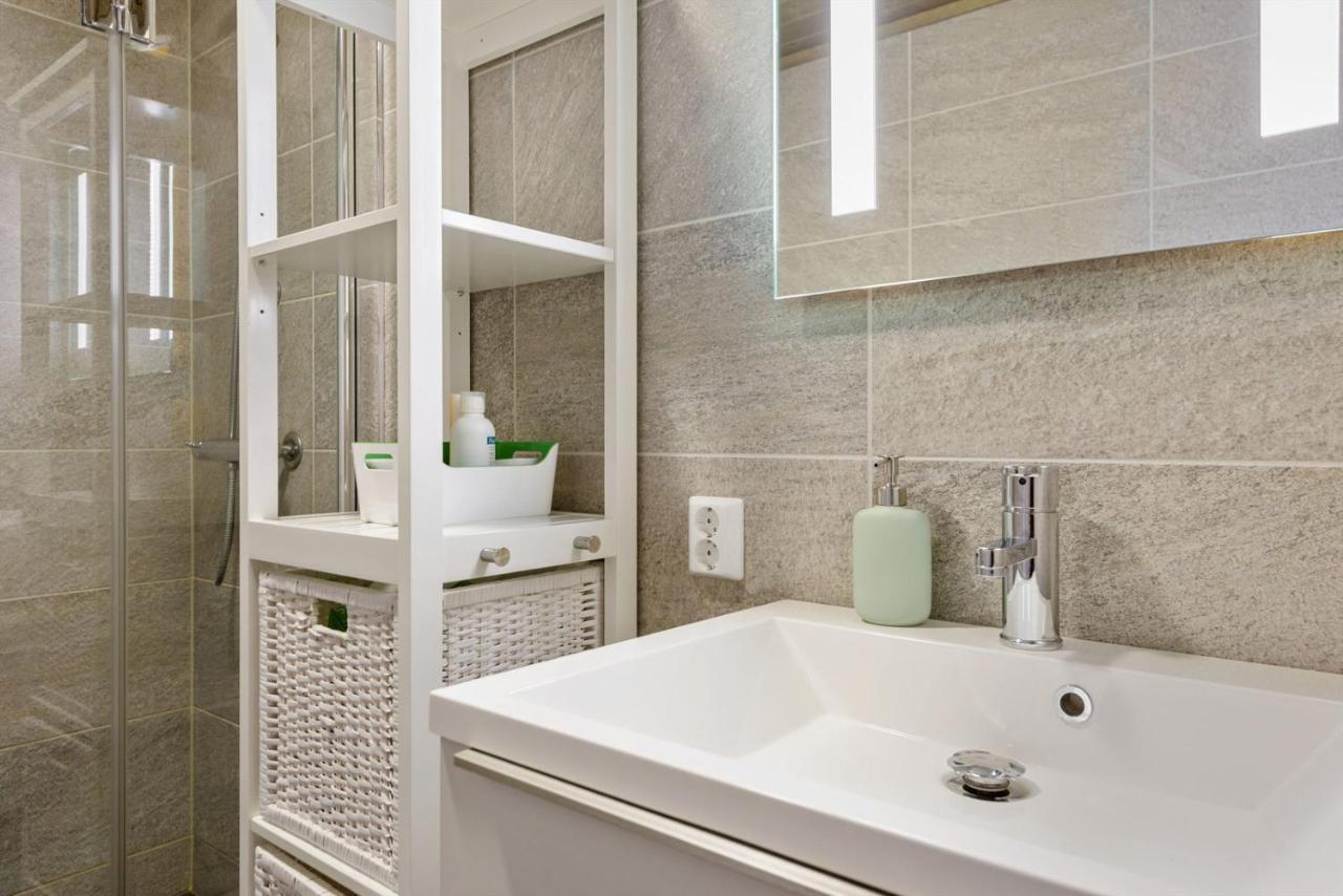 Modern Ski-In Out Apartment At Sjusjoen Bagian luar foto