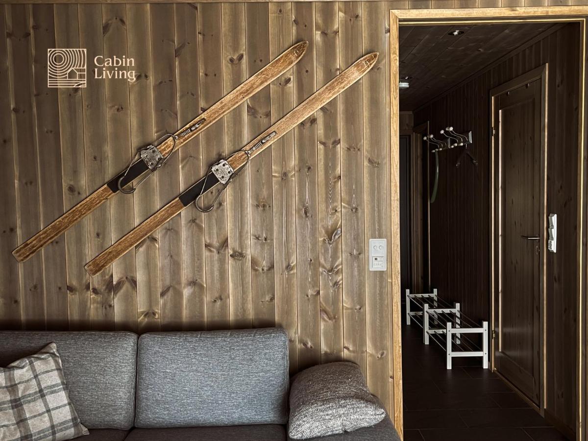 Modern Ski-In Out Apartment At Sjusjoen Bagian luar foto