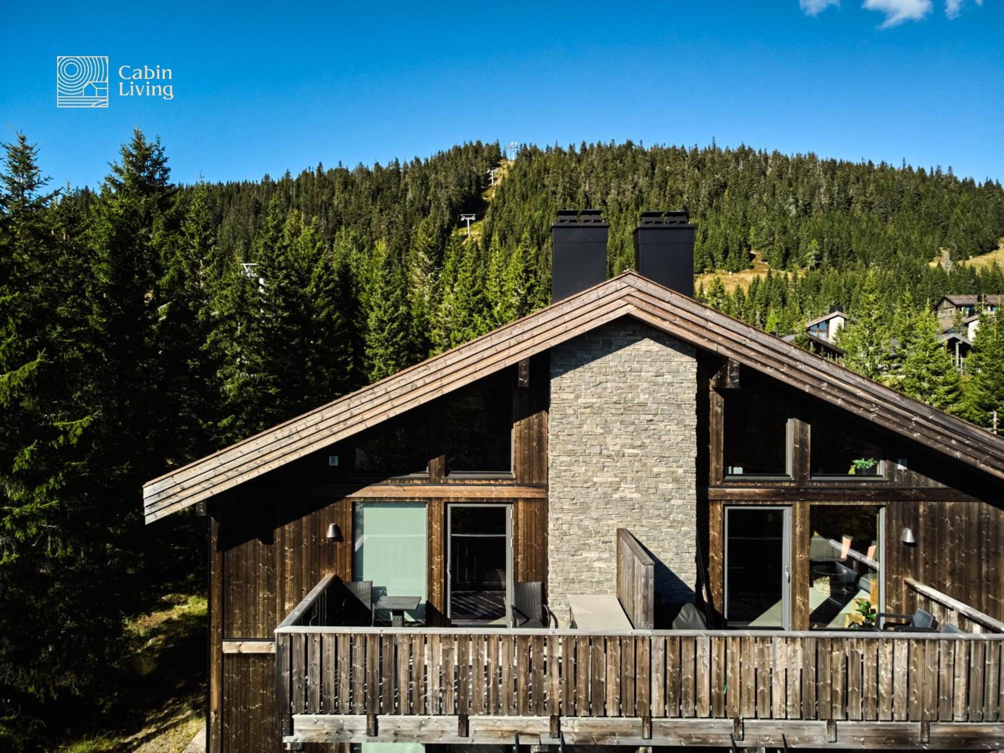 Modern Ski-In Out Apartment At Sjusjoen Bagian luar foto